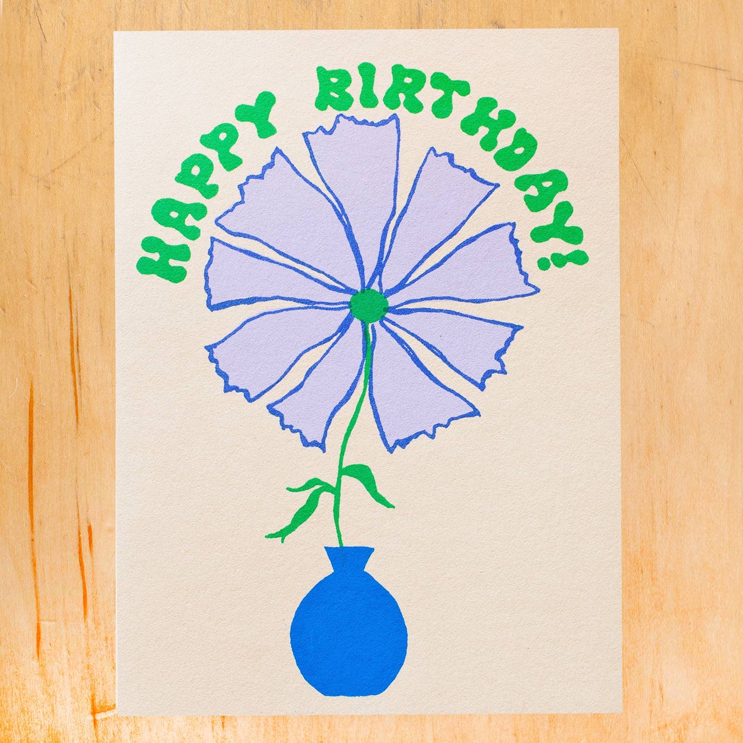 Birthday Flower Card