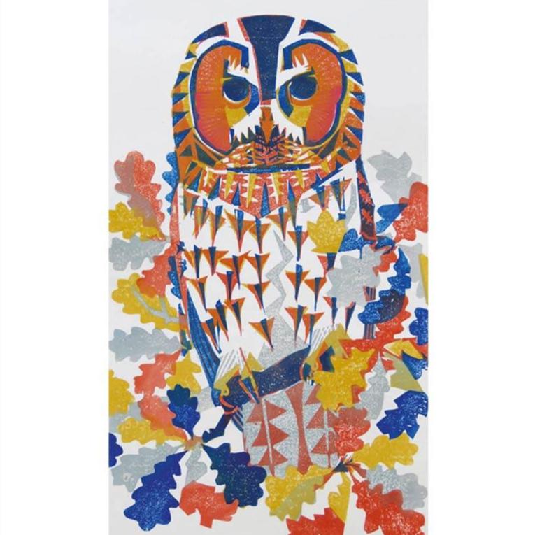 Tawny Owl Card