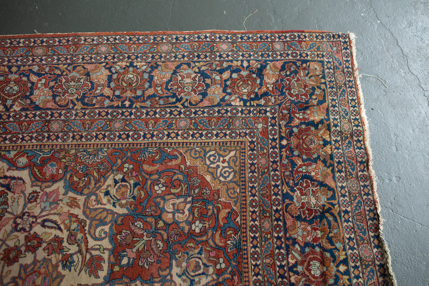 Antique Keshan Rug