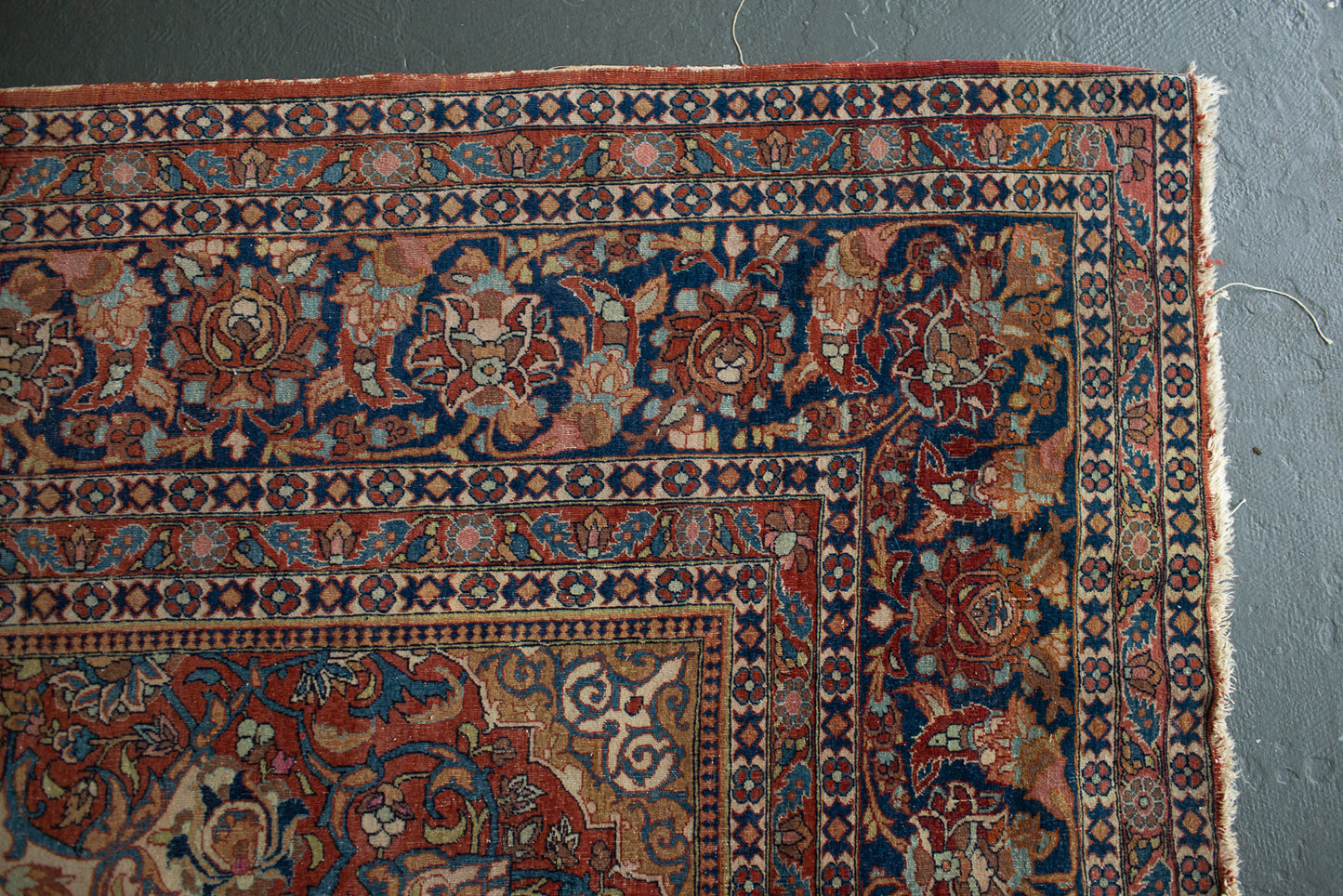 Antique Keshan Rug