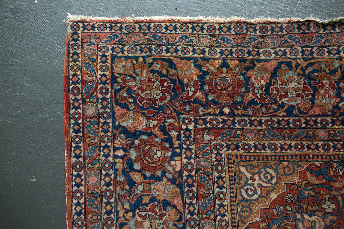 Antique Keshan Rug