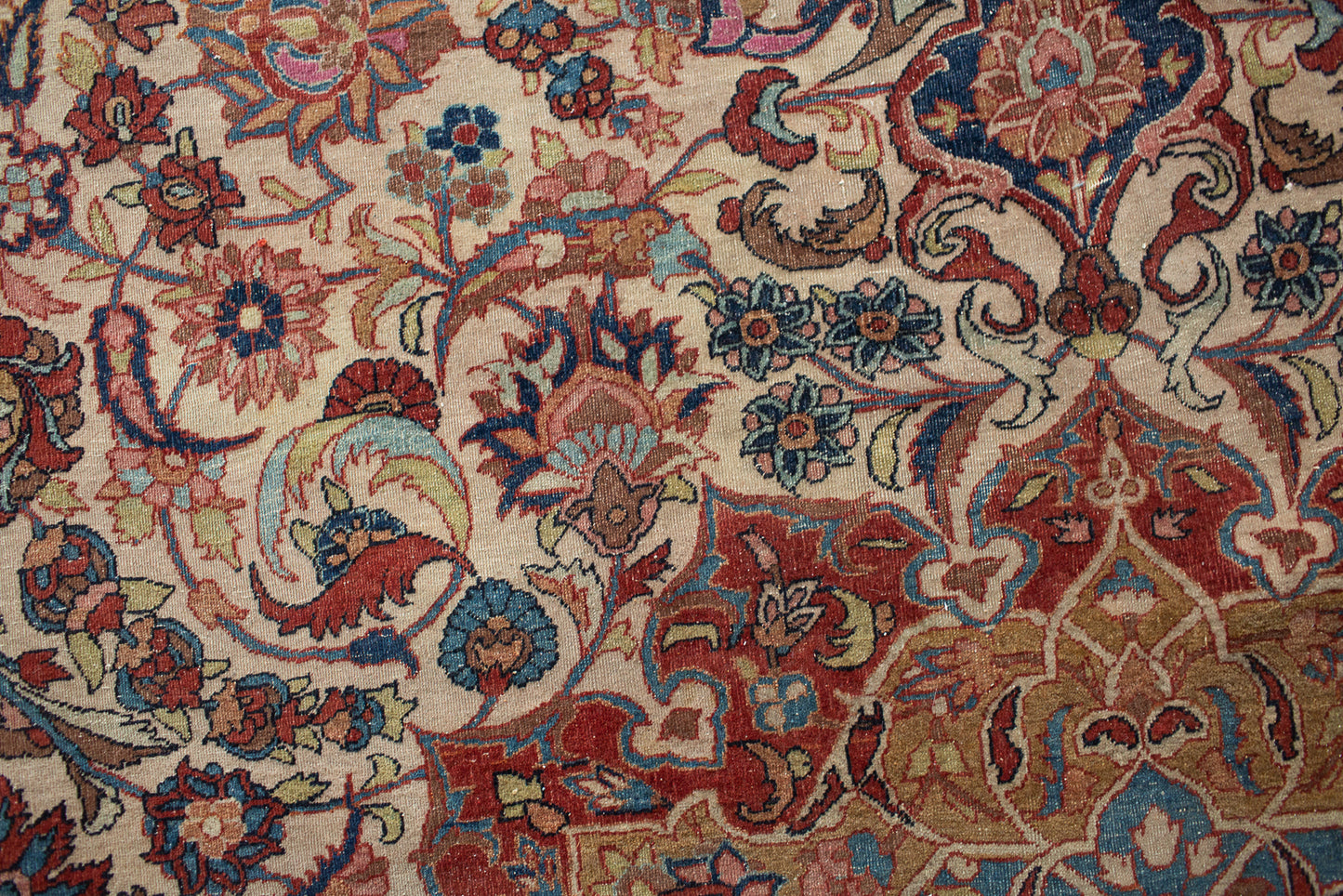 Antique Keshan Rug