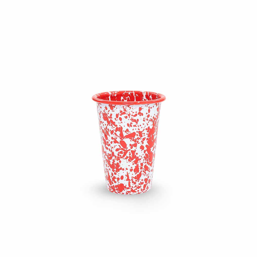Enamel Splatterware Tumbler
