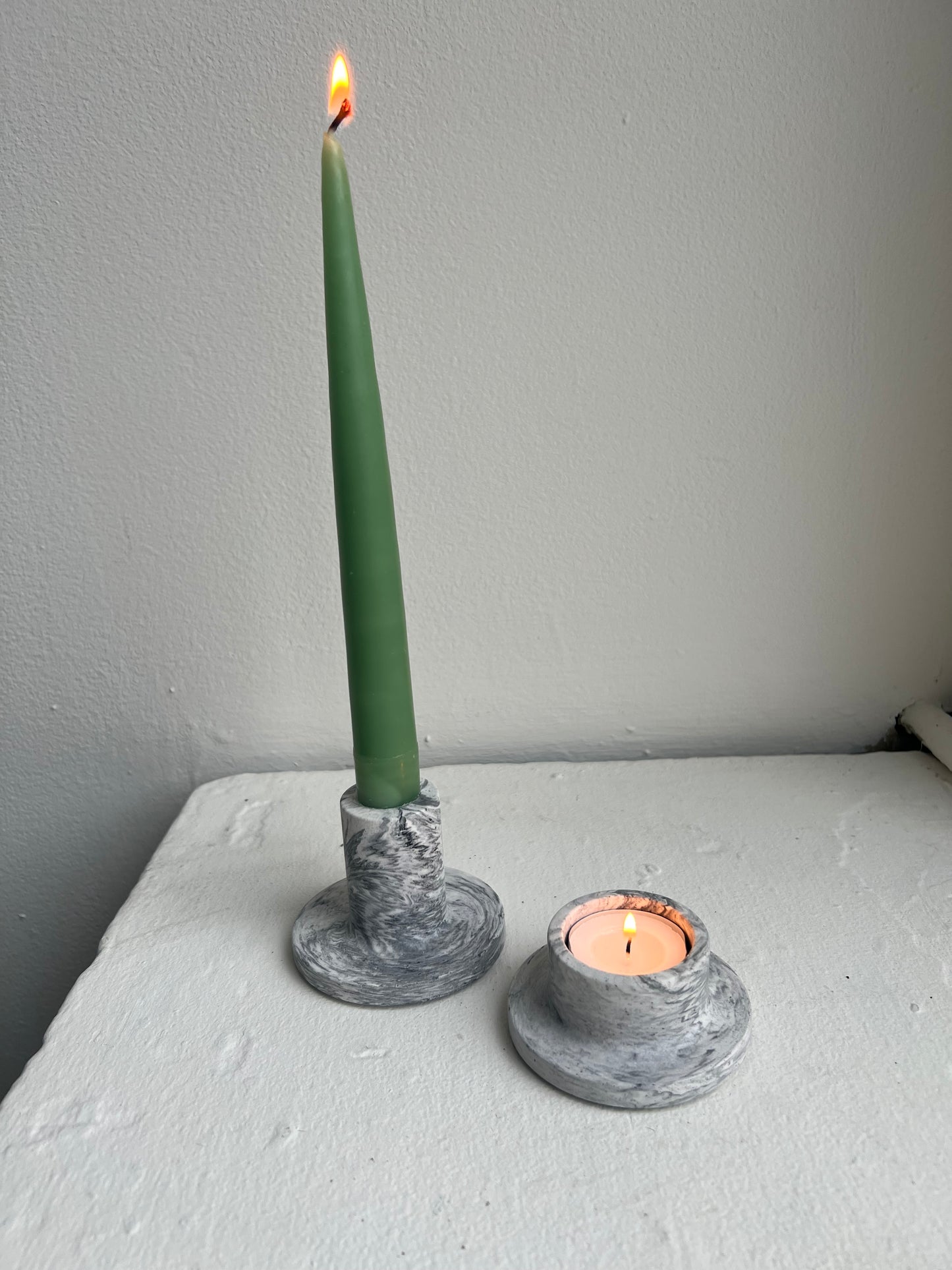 Marbled Candleholder
