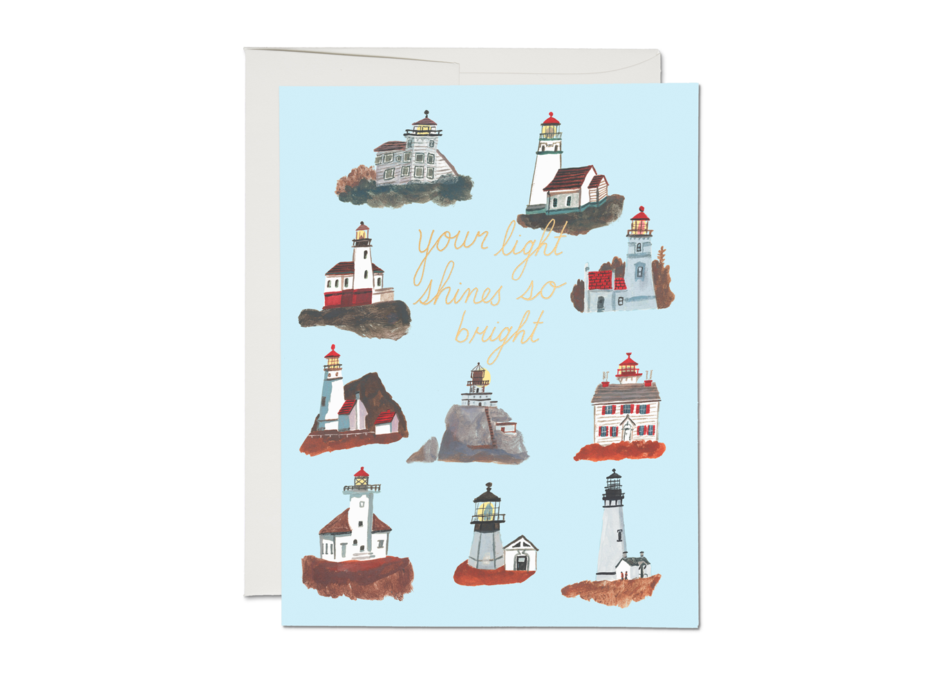 Lighthouses Card