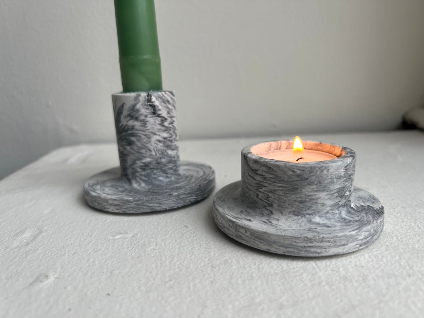 Marbled Candleholder