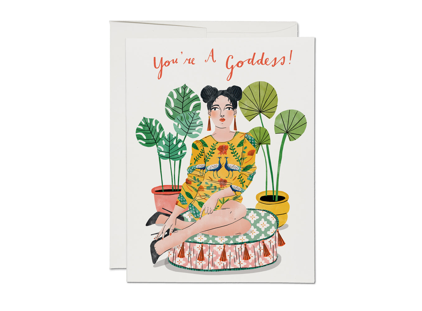 Cushion Goddess Card