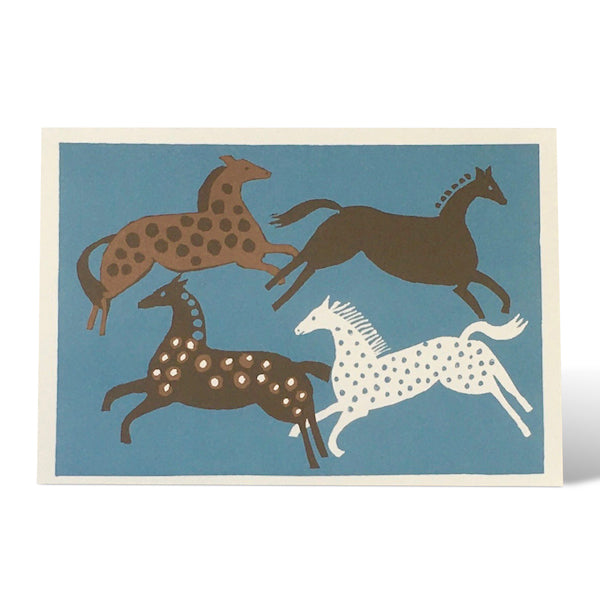 Horses Card