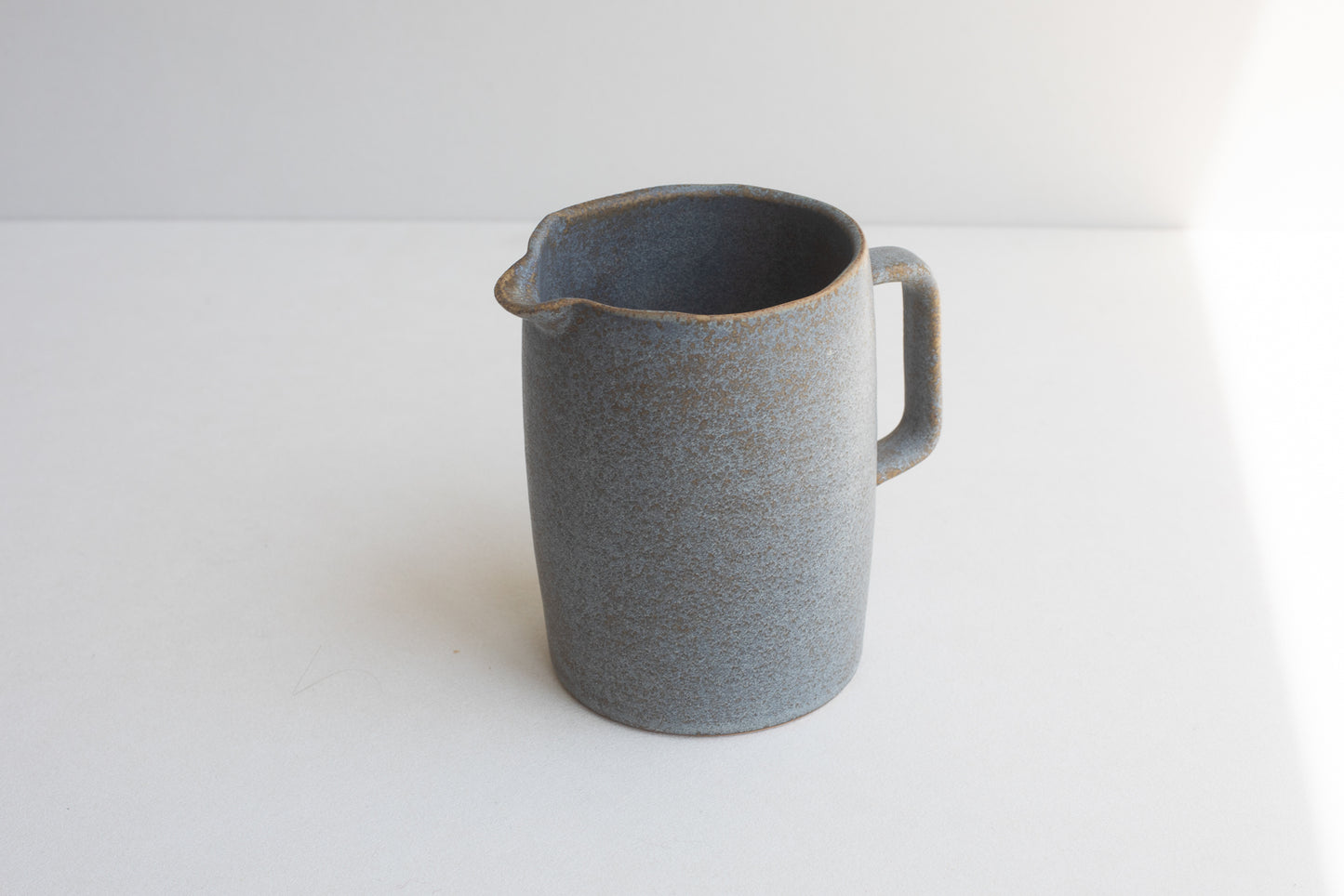 Ceramic Pitcher - Gray Glaze