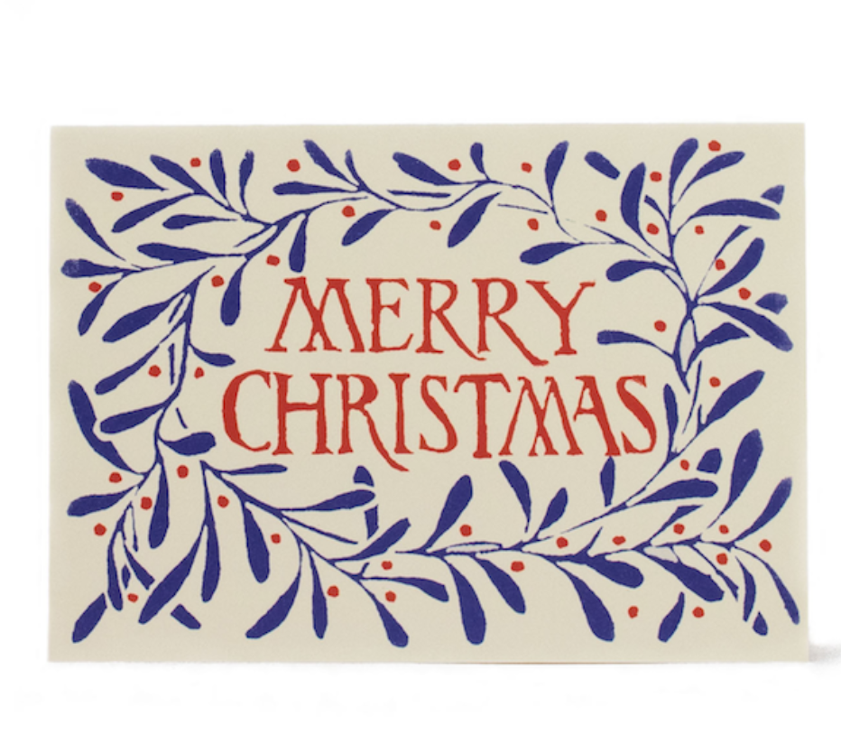 Pack of Christmas Wreath Cards