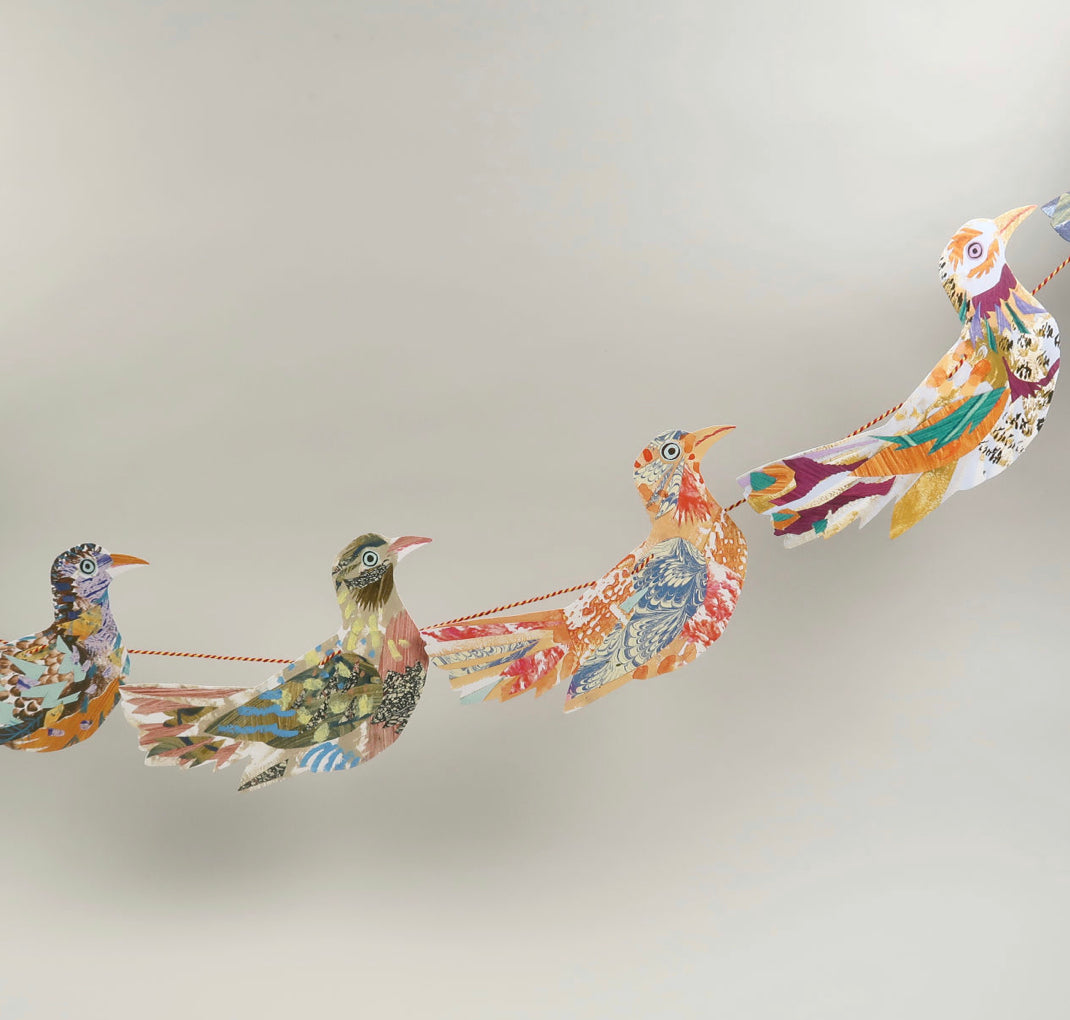 Whimsical Bird Garland