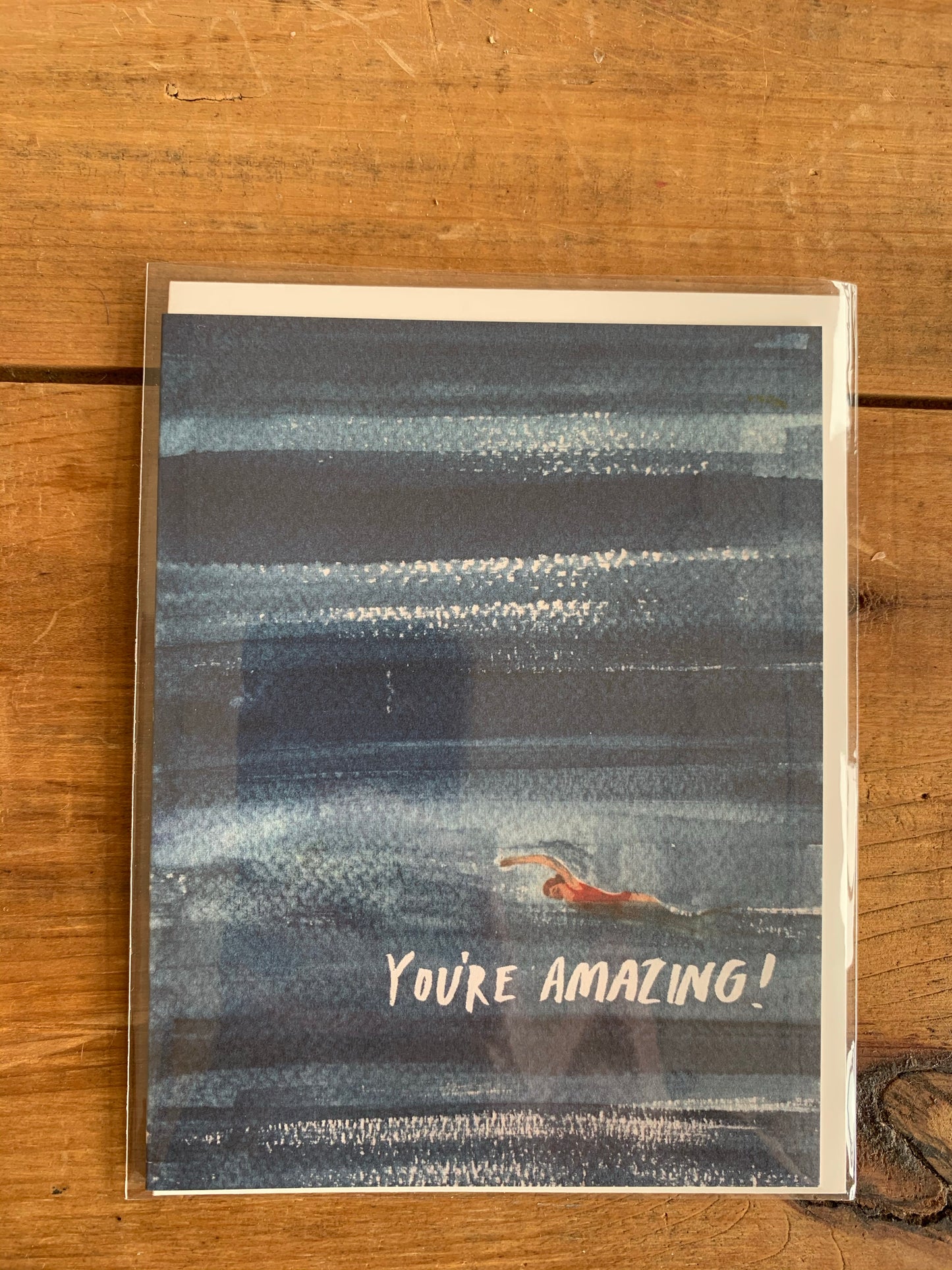 You're Amazing Swim Card