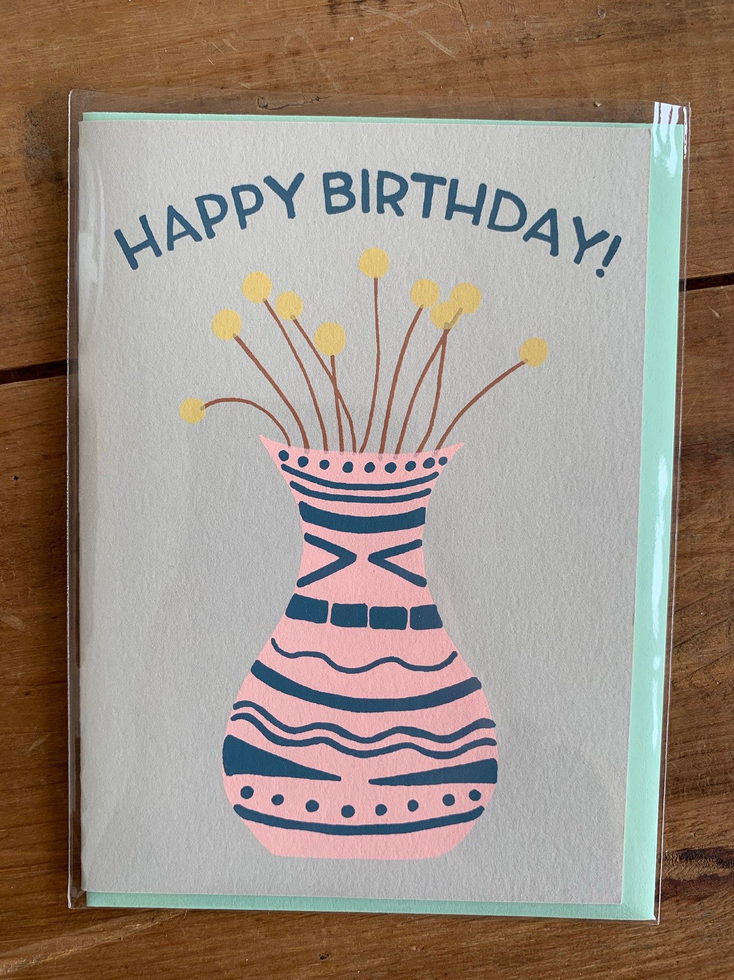 Birthday Vase Card