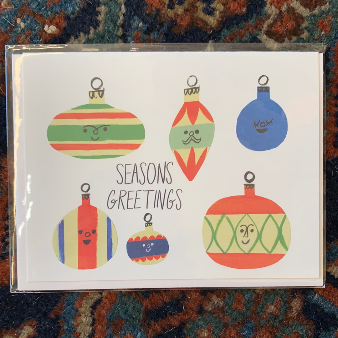 Seasons Greetings Bulbs Card