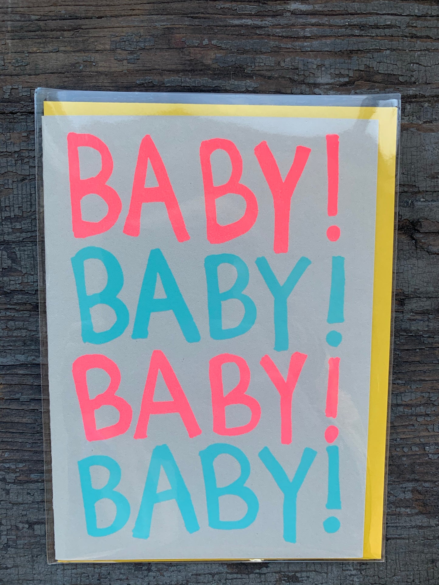 Baby! Baby! Card