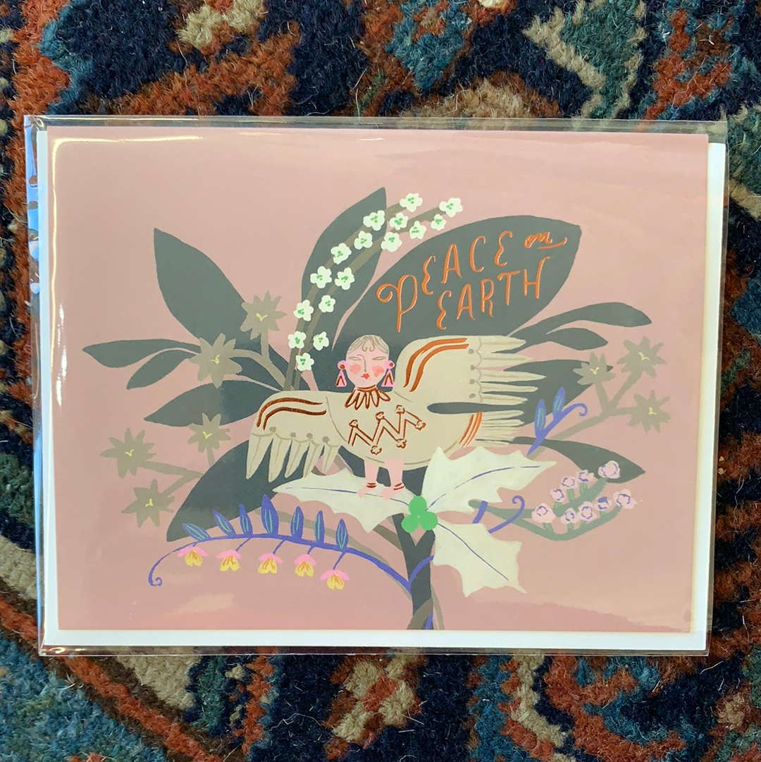 Peace on Earth Ladybird Card