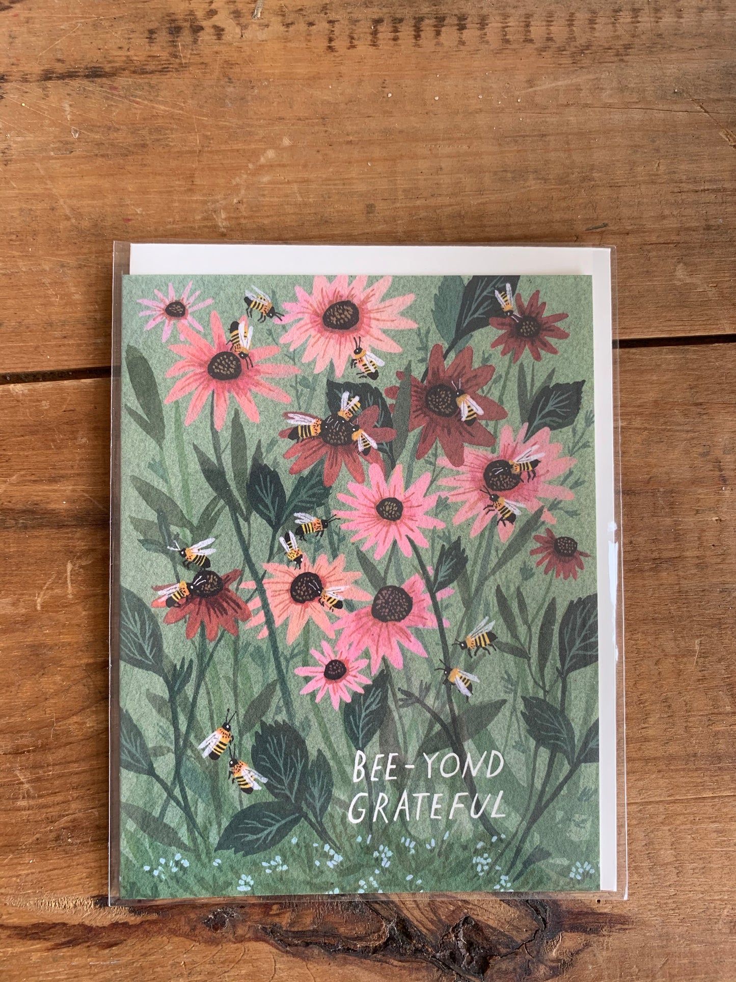 Bee-Yond Grateful Card