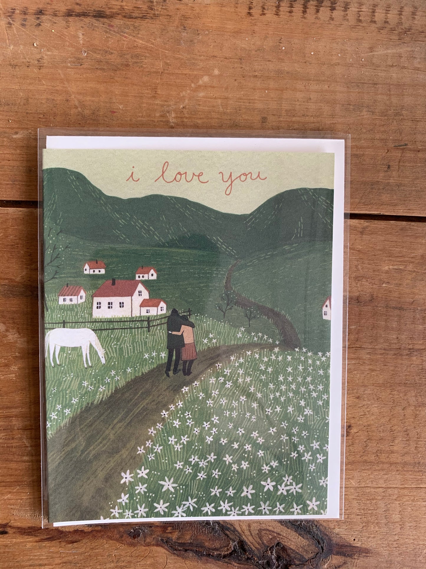 I Love You/Along the Road Card