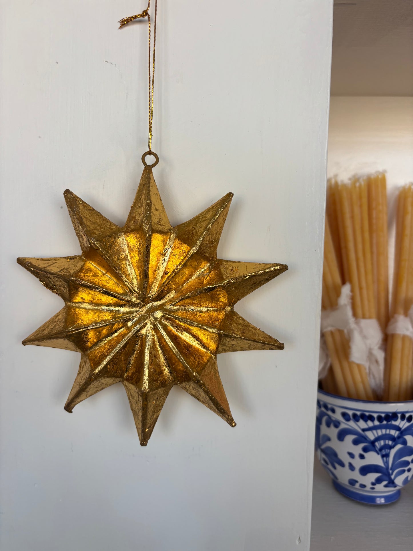 Gold Star Ornament