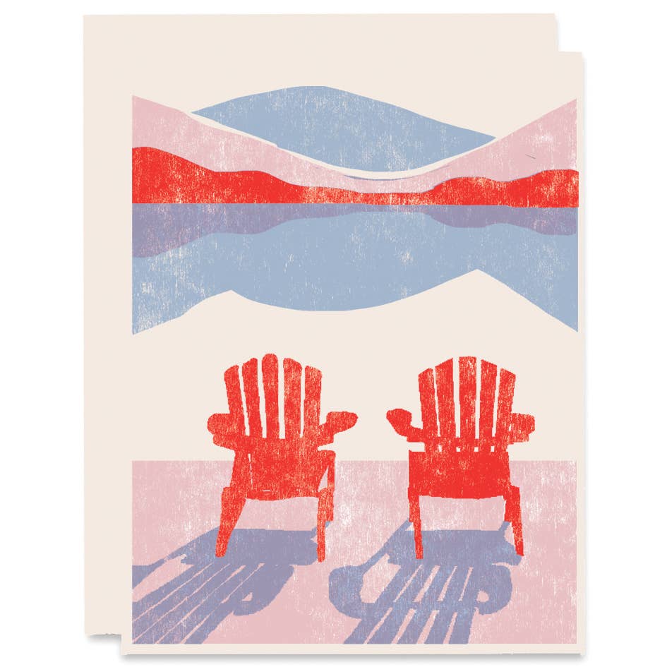 Adirondack Chair Card
