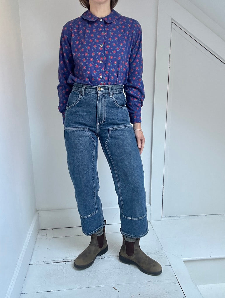 Vintage Floral Buttondown