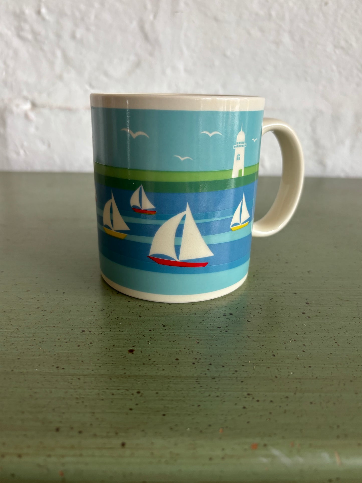 Vintage Sailboat Mug