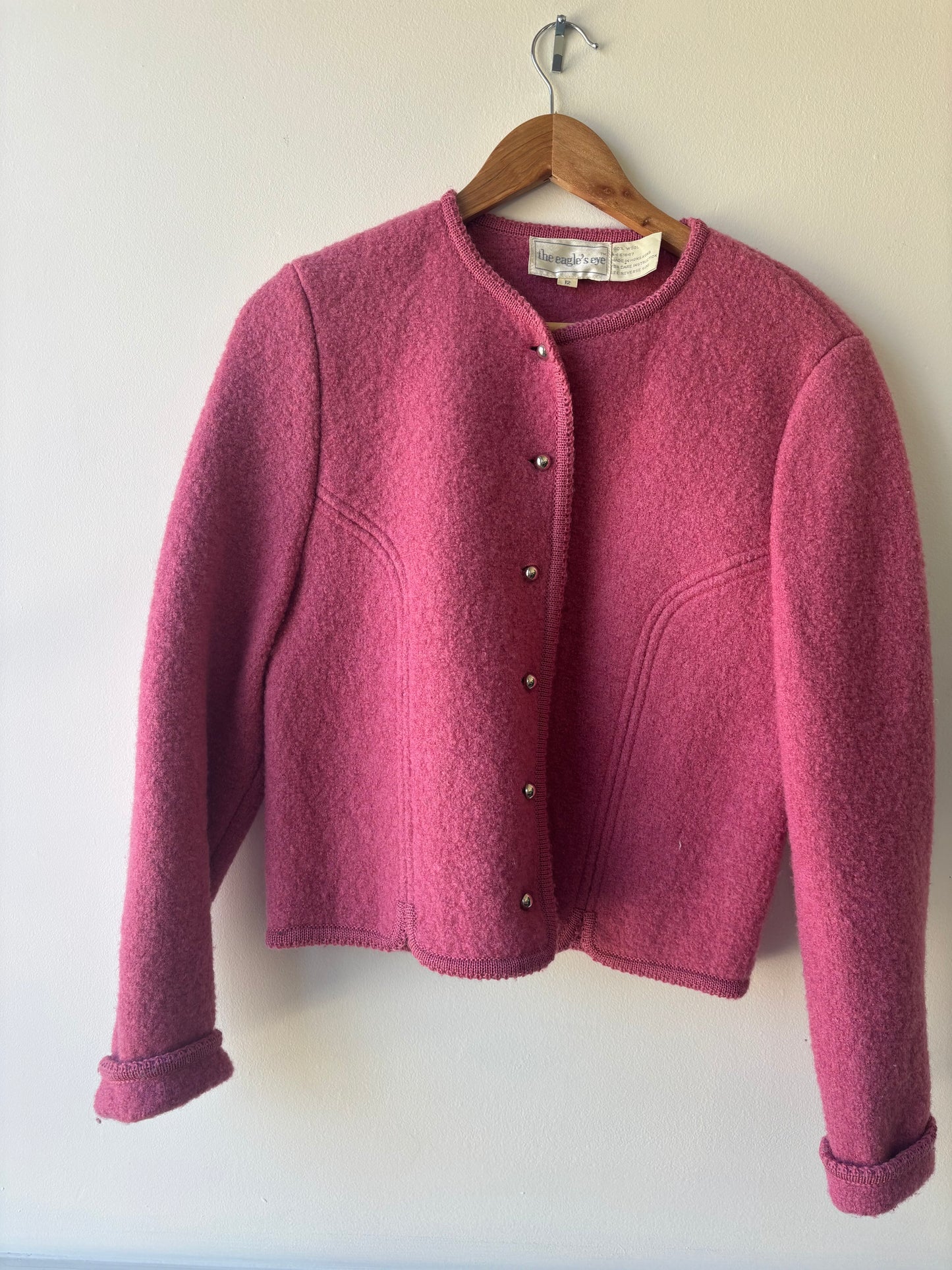 Vintage Boiled Wool Jacket