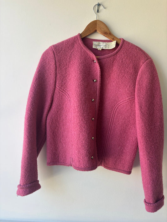 Vintage Boiled Wool Jacket