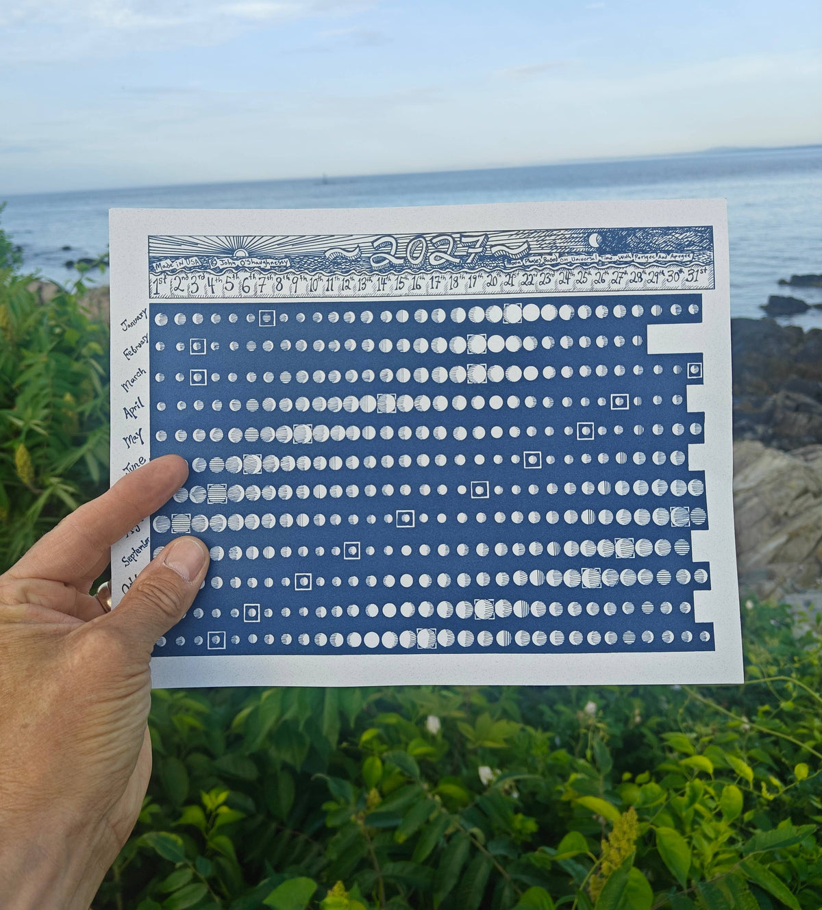 2027 Moon Calendar