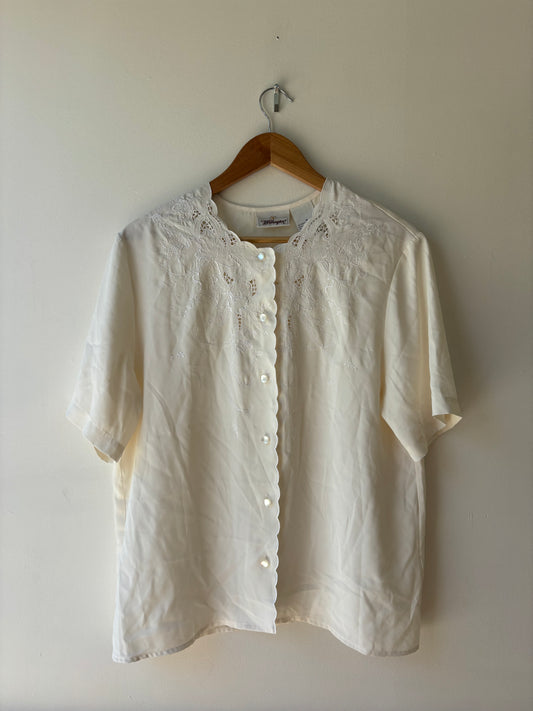 Vintage Lace Short Sleeve