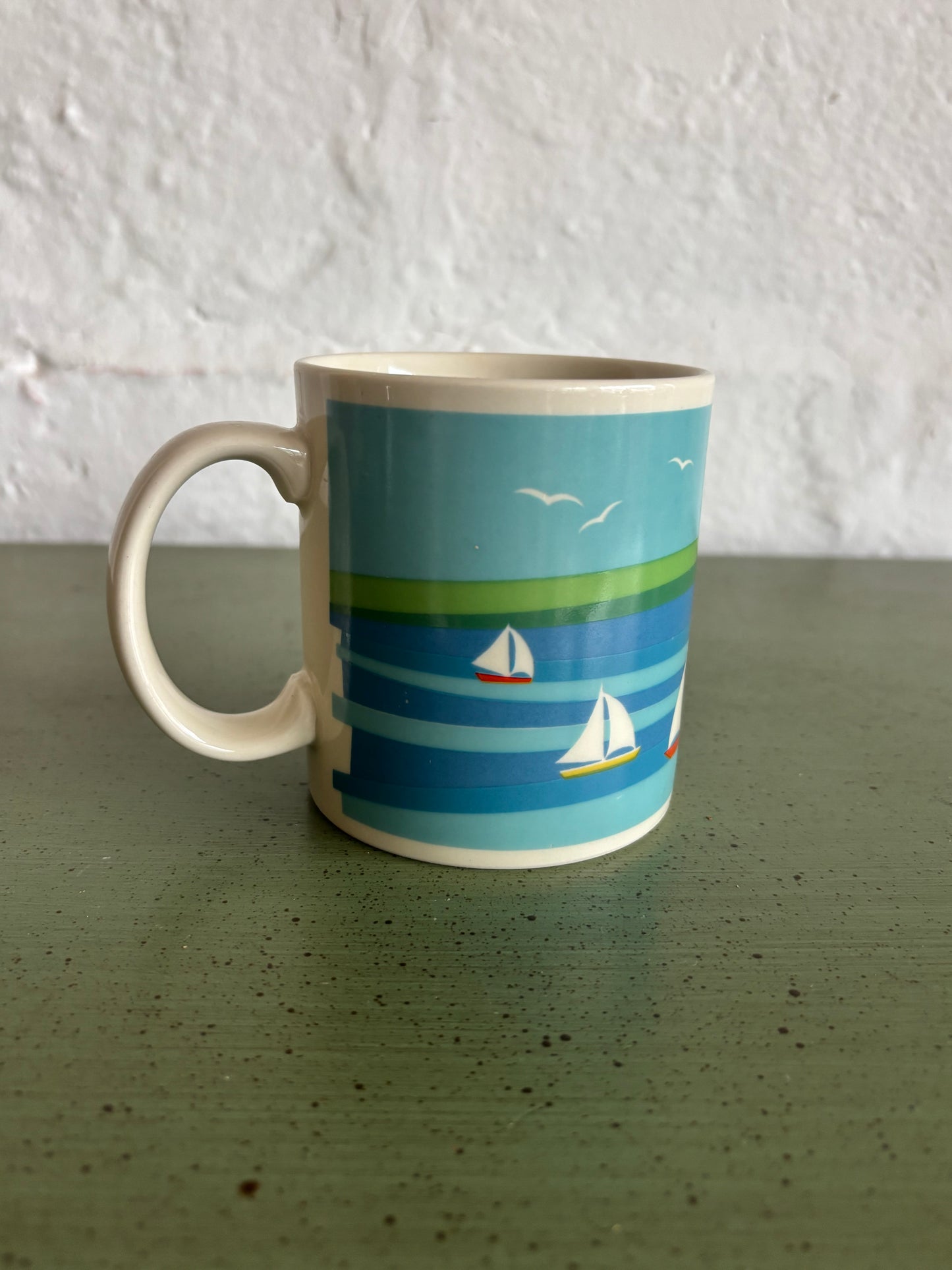 Vintage Sailboat Mug