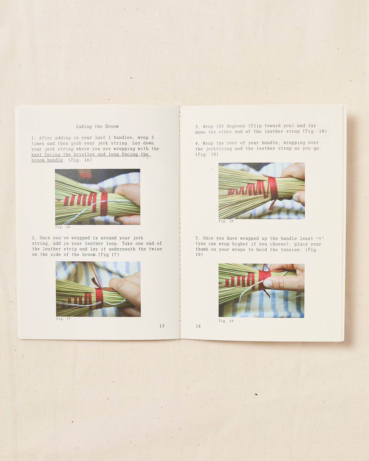 Deep Red Hand Broom Kit