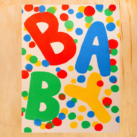 Baby Dots Card
