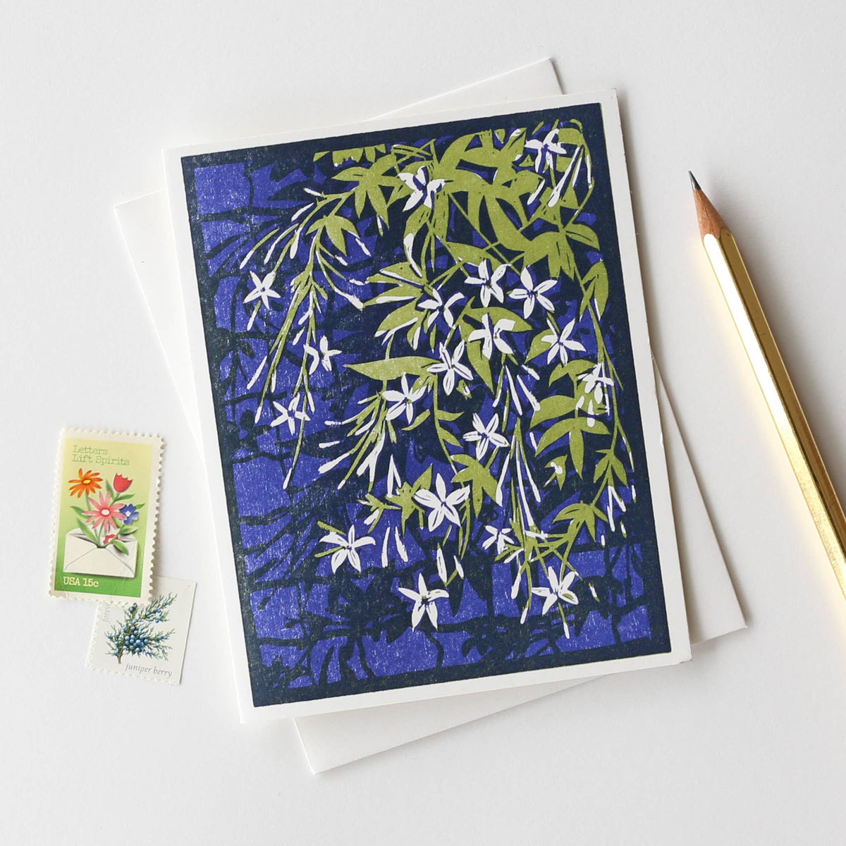Climbing Jasmine Vine Card