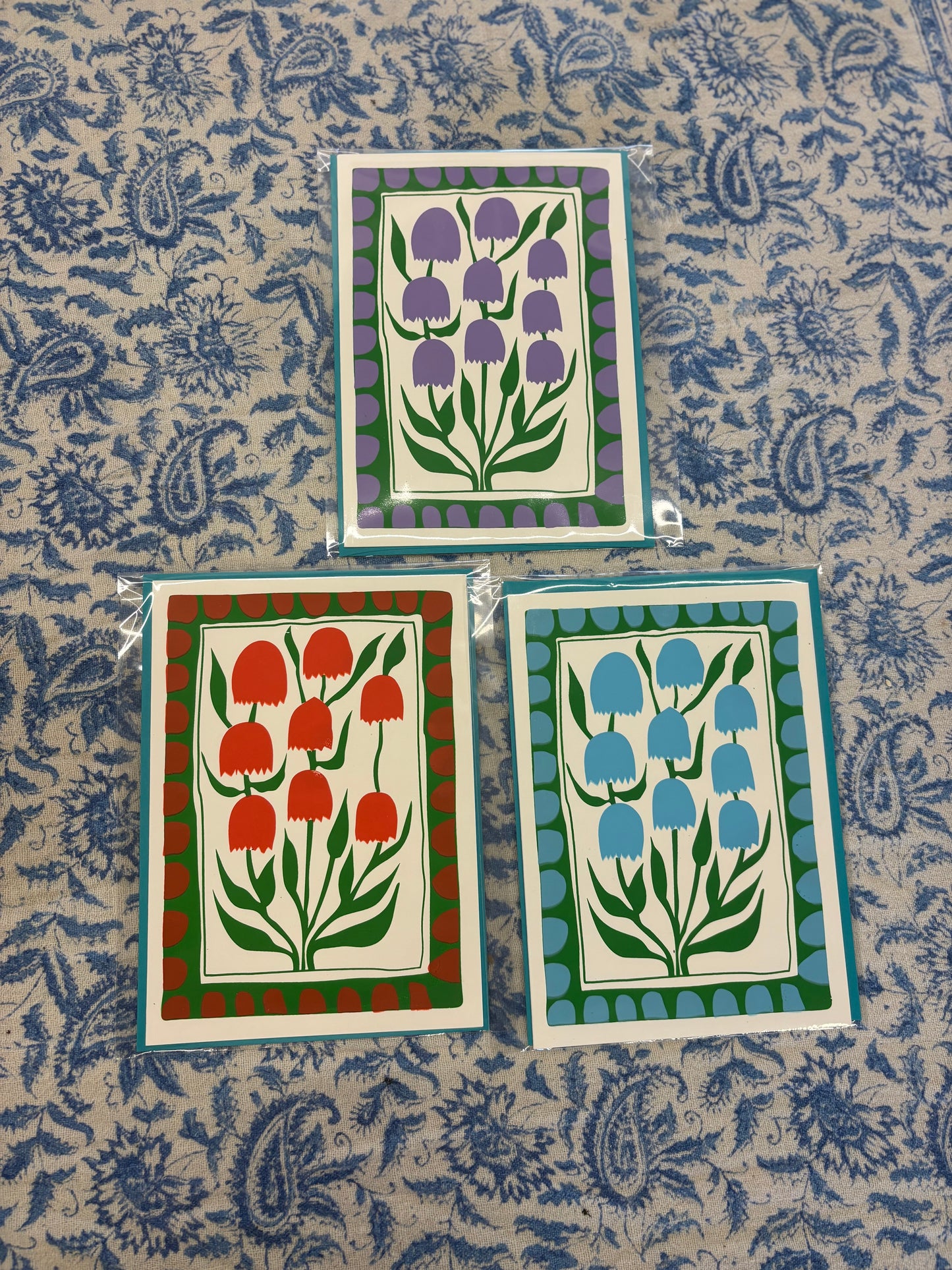 Floral Bell Card