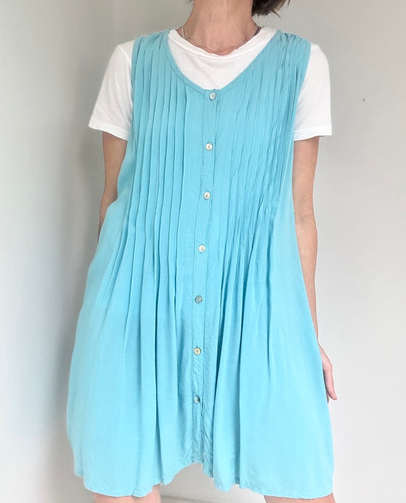 Pintuck Easy Dress