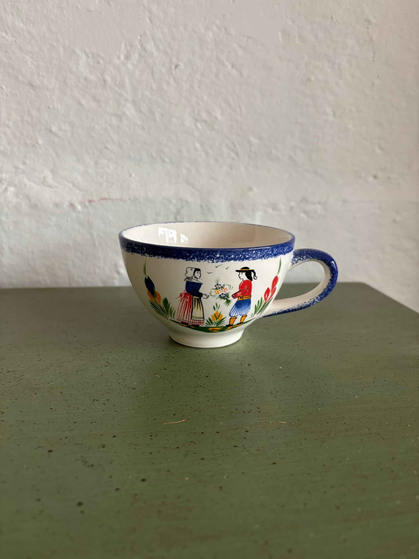 Quimper-Style Mug