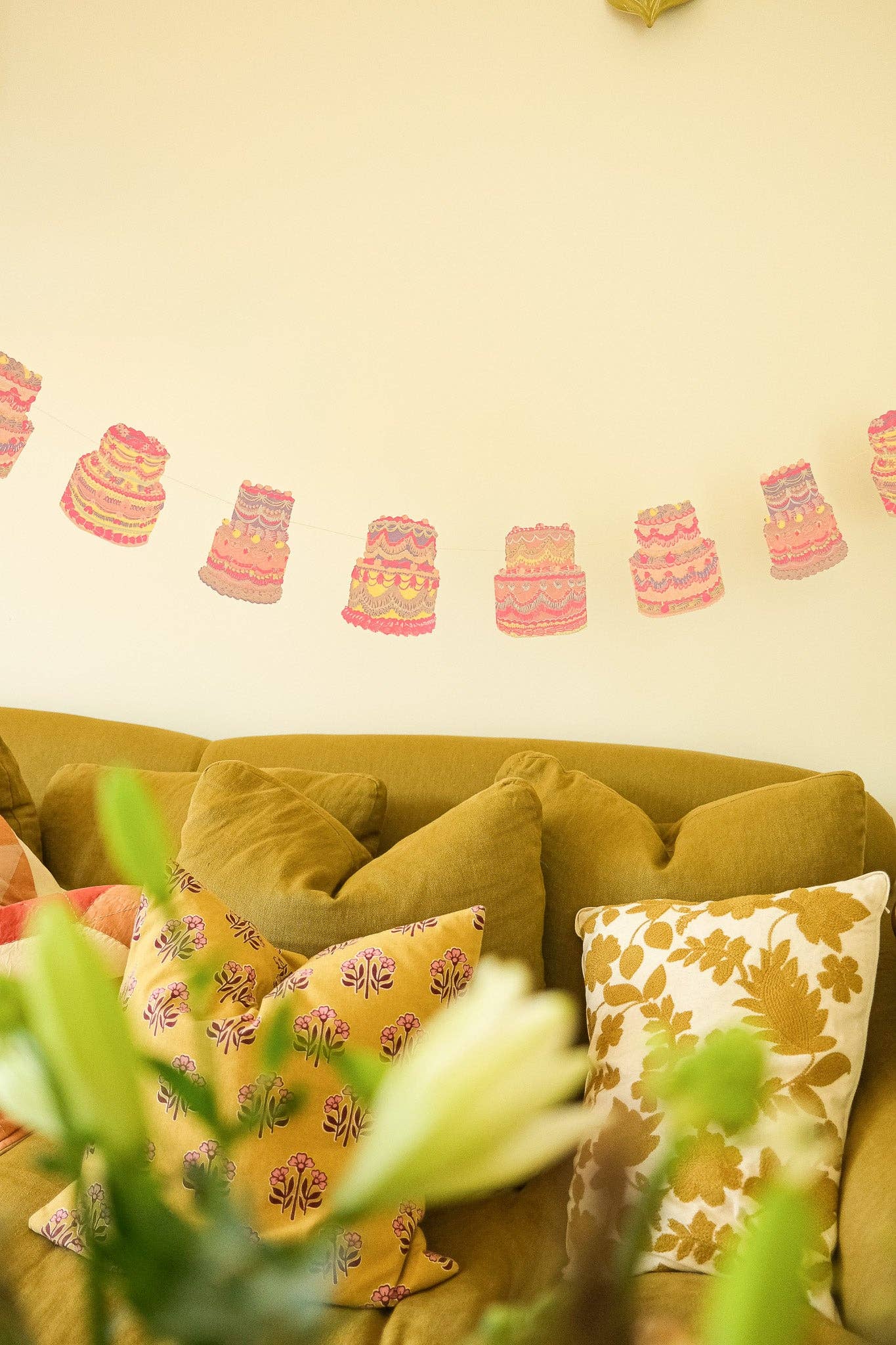 Celebration Cakes Sewn Garland