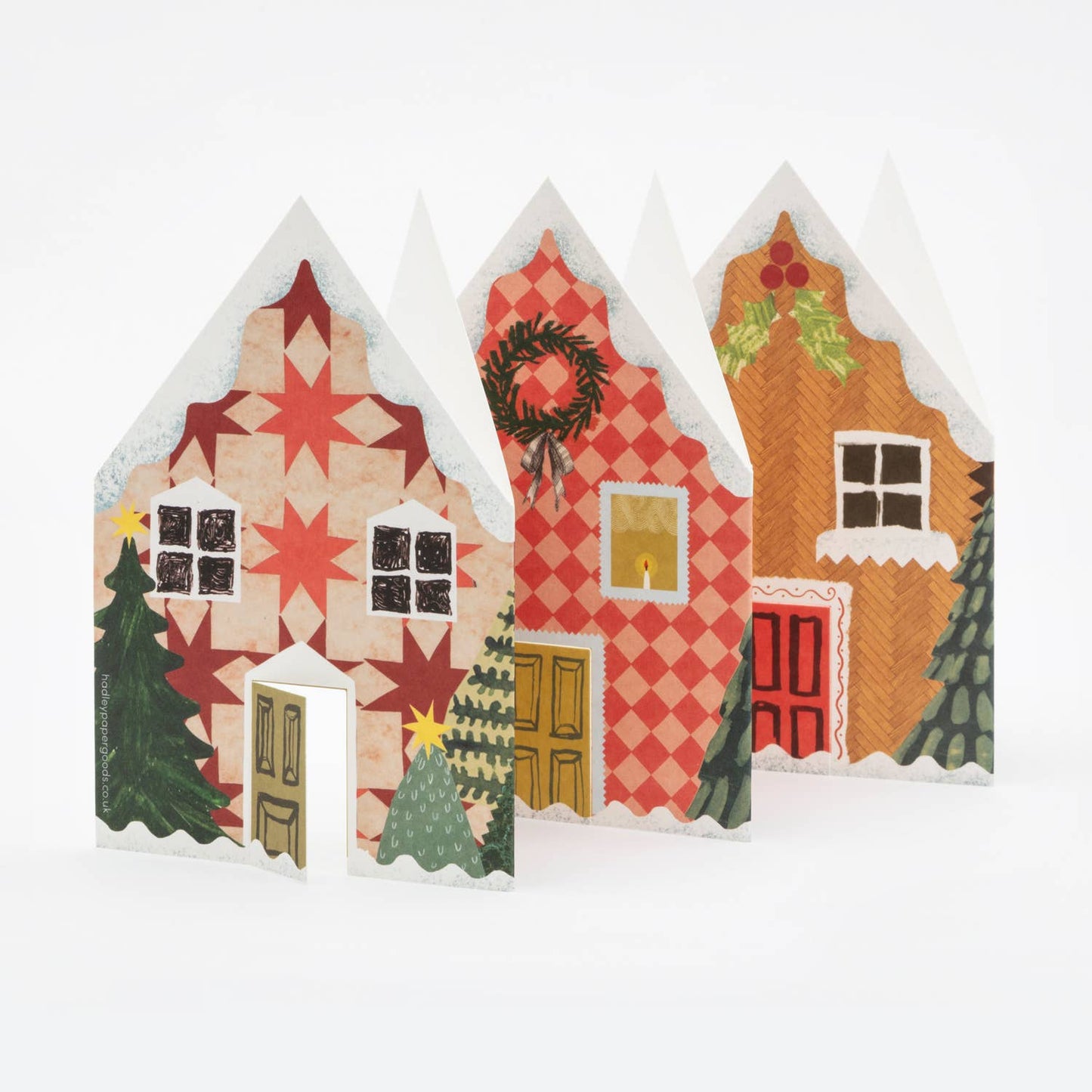 Christmas Houses Card