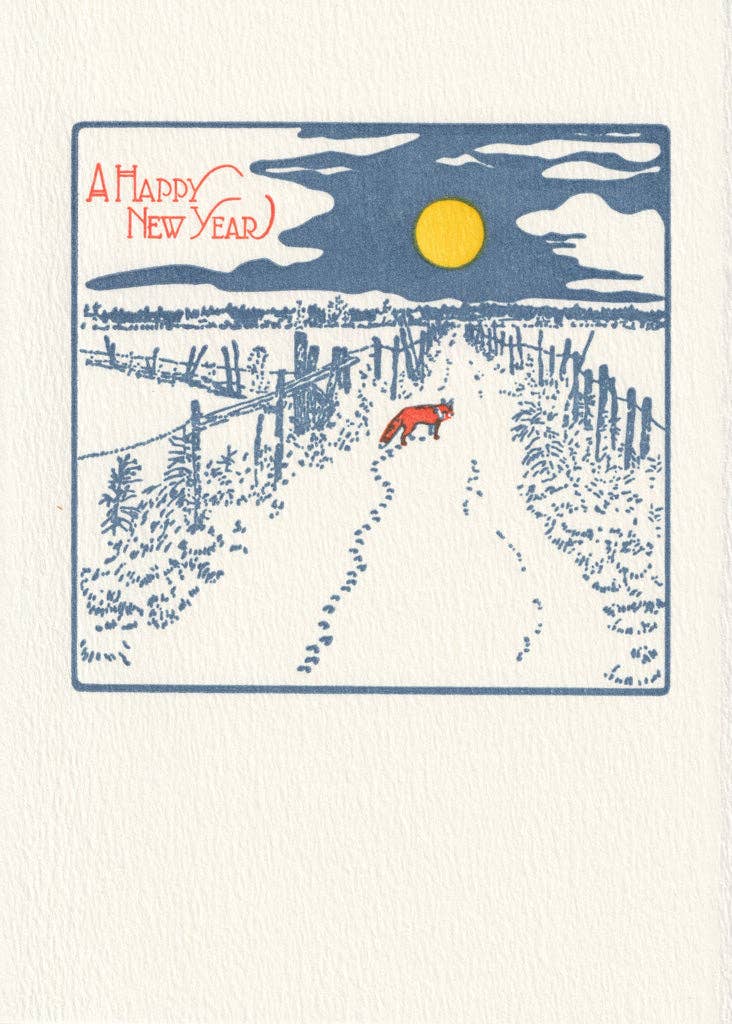 New Year Fox - Box Set of Eight