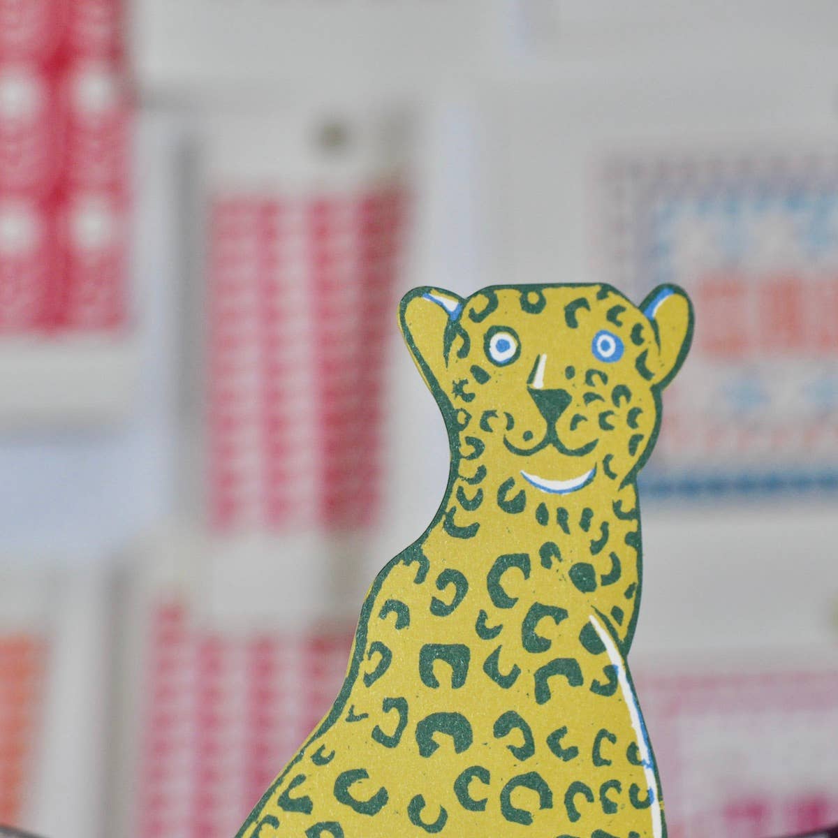 Cheetah Giant Card