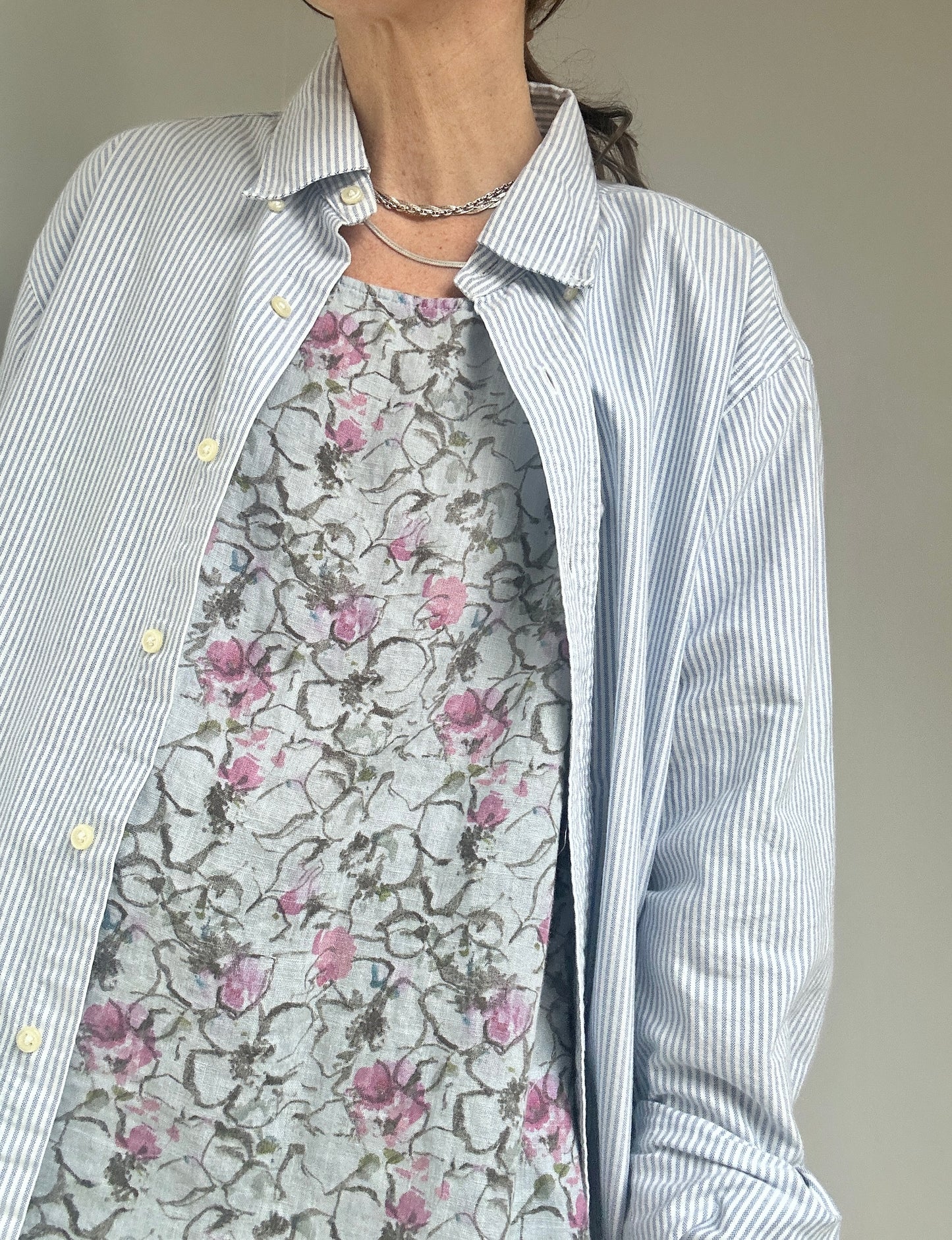 Vintage Floral Easy Dress