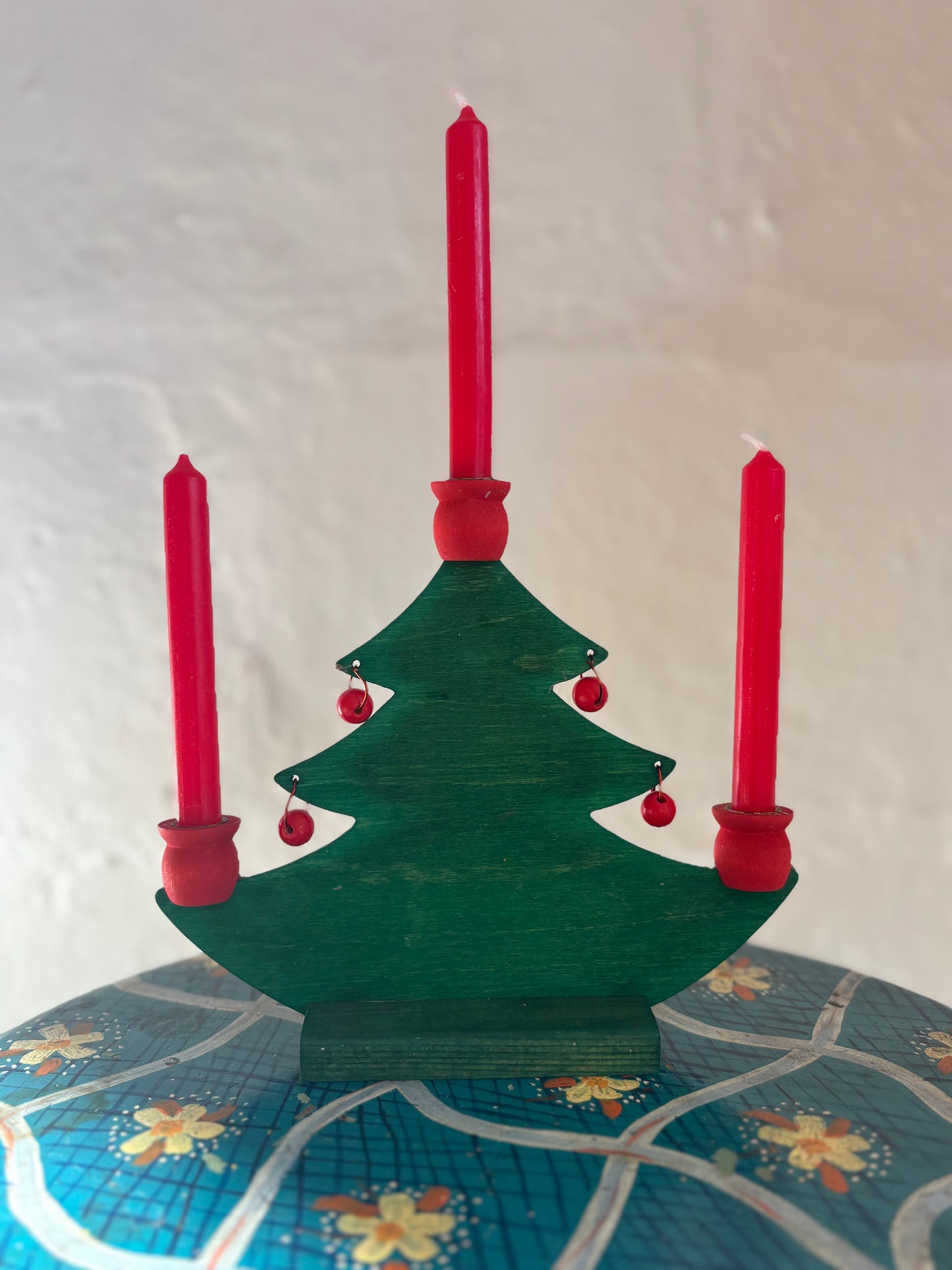 Midcentury Tree Candleholder