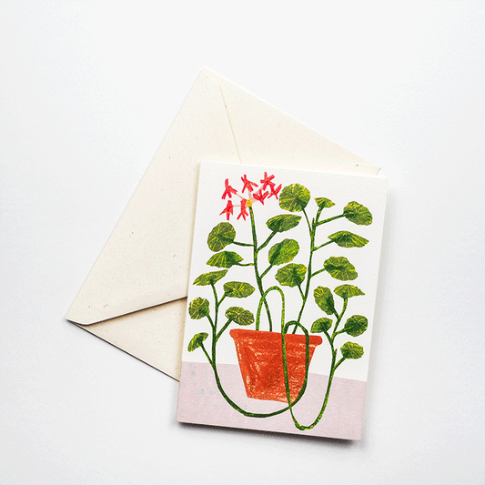 Scented Geranium Card