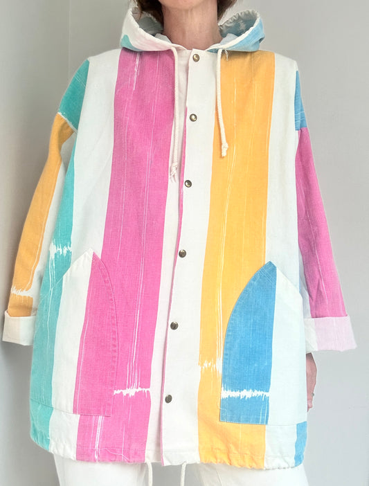 Vintage Colorblock Jacket