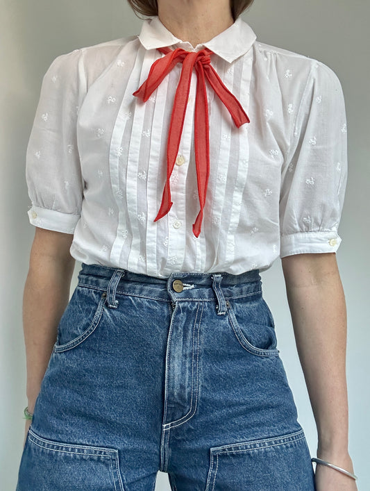 Vintage Embroidered Blouse