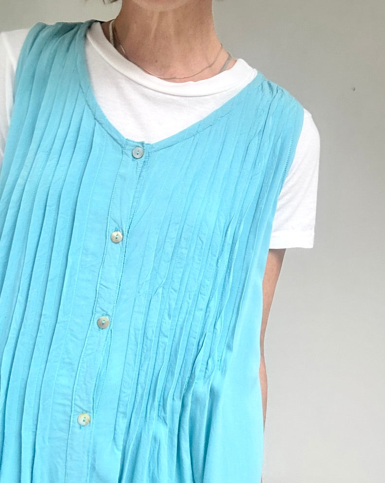 Pintuck Easy Dress