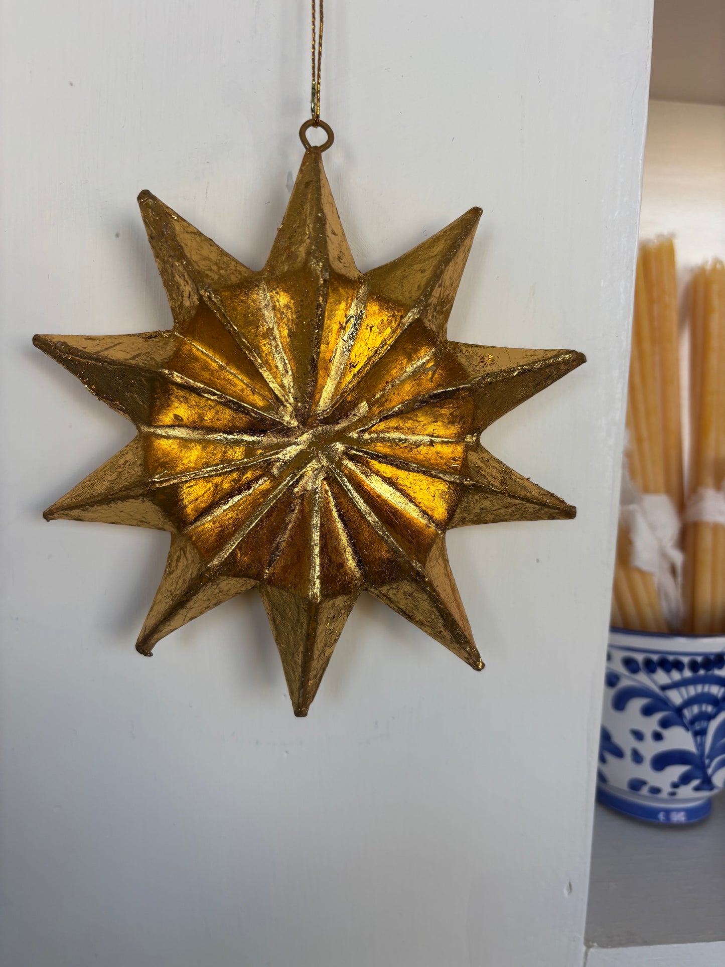Gold Star Ornament