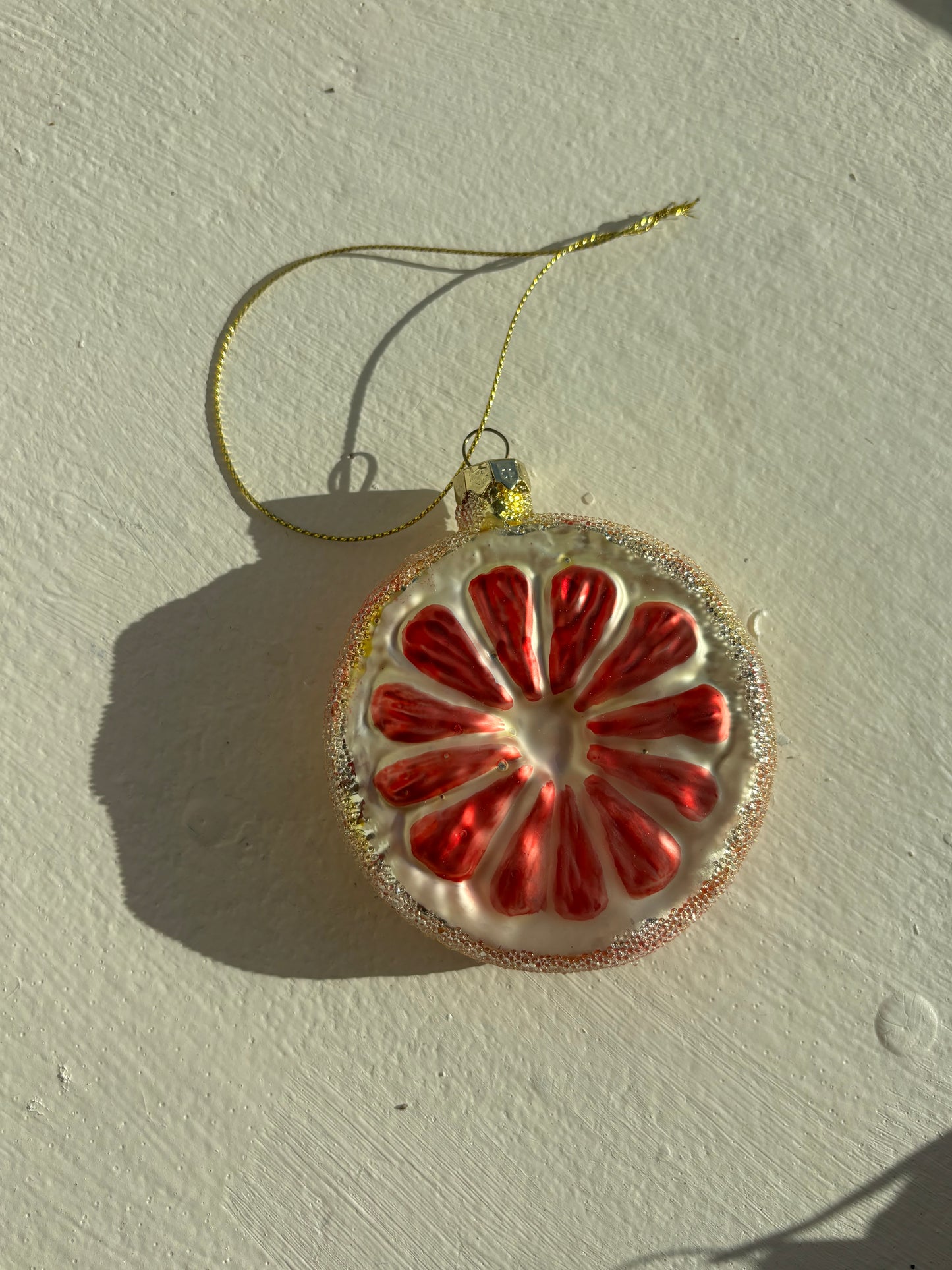 Orange Slice Ornament