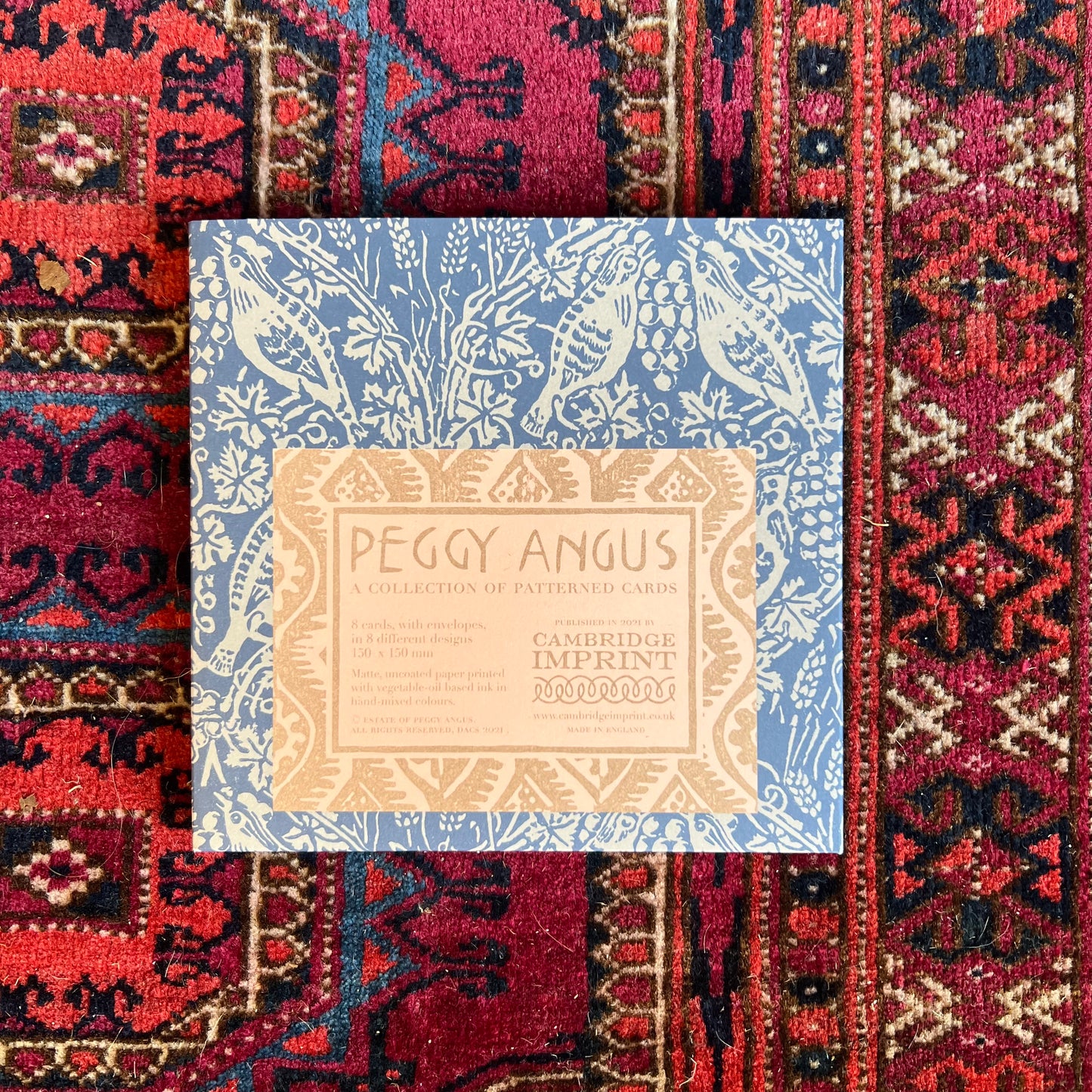 Peggy Angus Patterned Cards - Set of 8